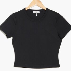 New Rag & Bone Black Short Sleeve Tee- Size: XS